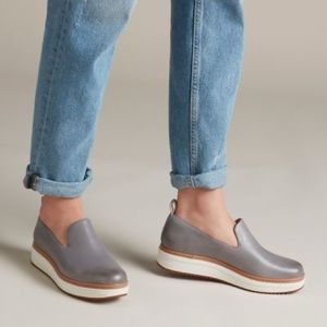 Clarks Teadale Genna Platform slip on